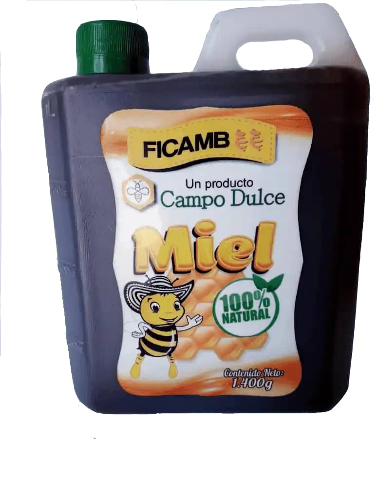 Miel de abeja 100% Natural X 1400 Gr