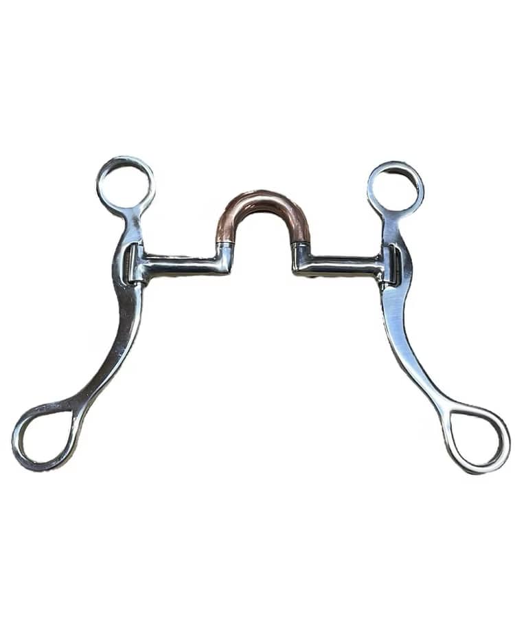 Bocado QH con pala en U | Postura elevada y control para paso fino