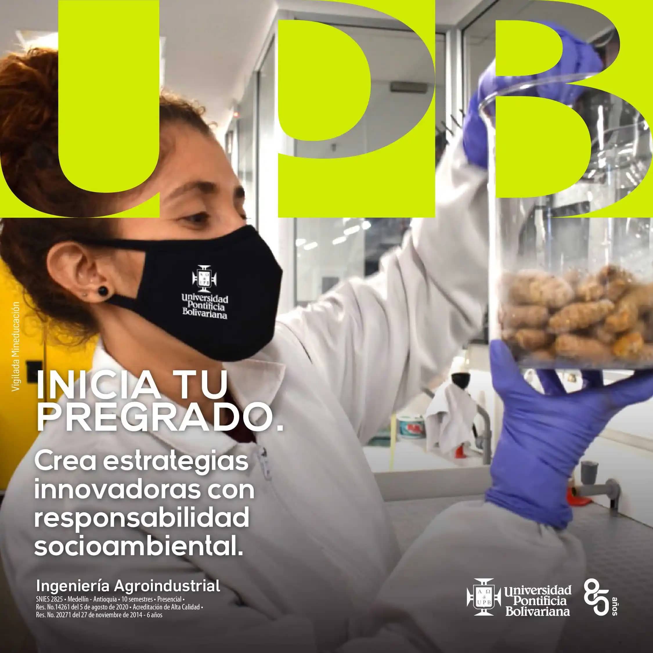 Pregrado en Ingeniería Agroindustrial