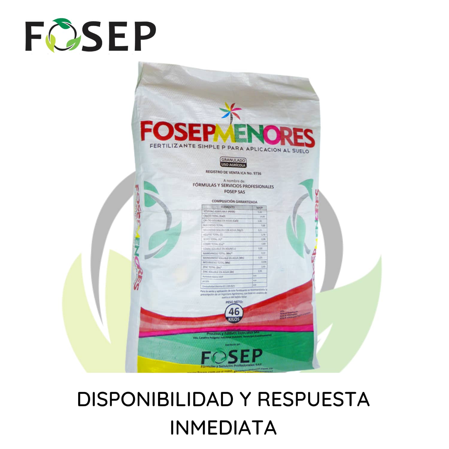 Fertilizante Fosep Menores X 46 Kg Croper