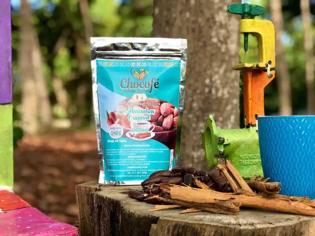 Mezcla en Polvo con Sabor natural a Almendras X 480 Gr