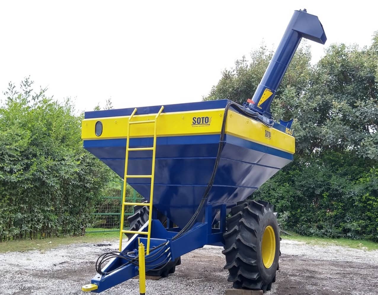 Combo Abonadora + Remolque Graneleros