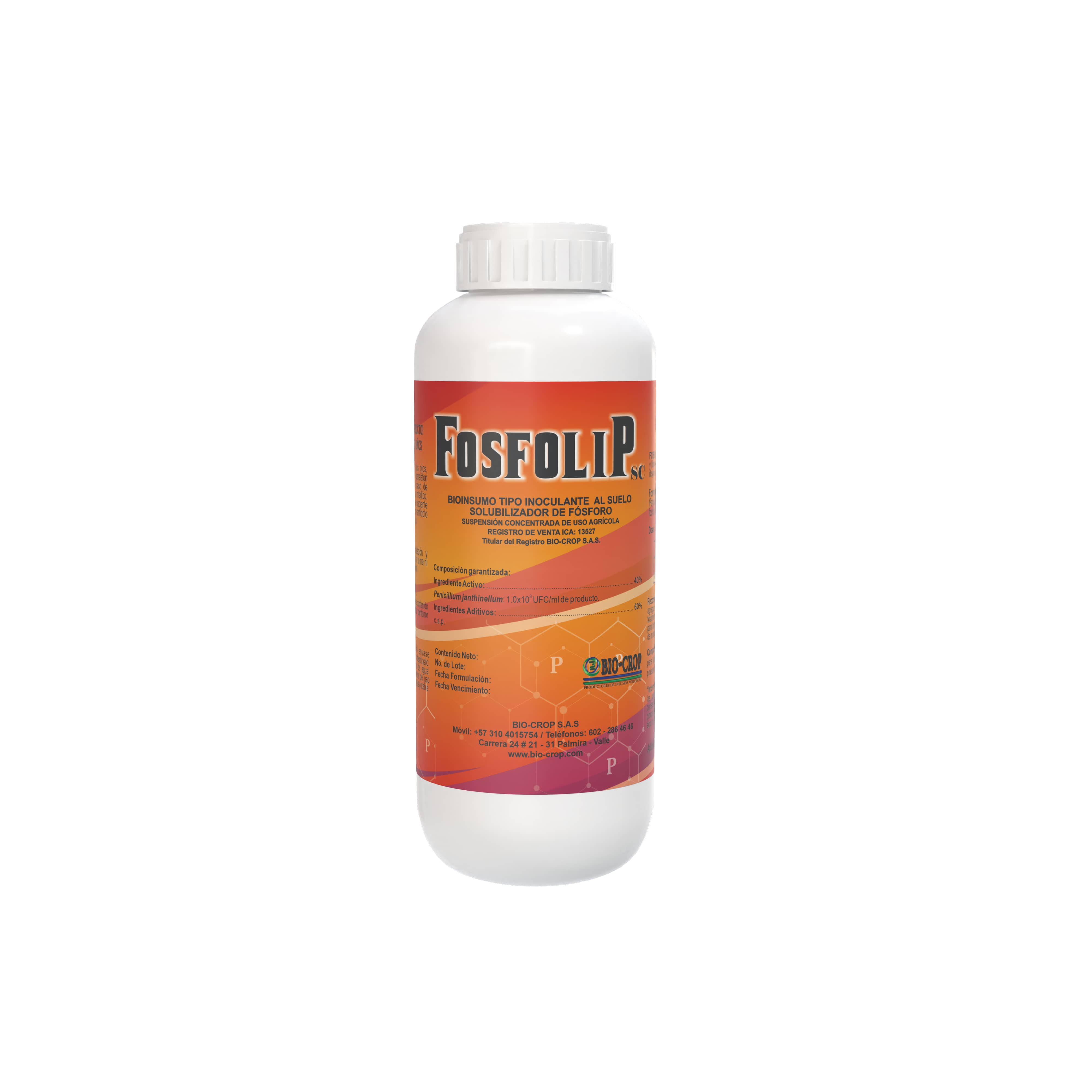 Bioacaricida Fosfolip SC x 4 Lt | Eliminación Biológica de Ácaros
