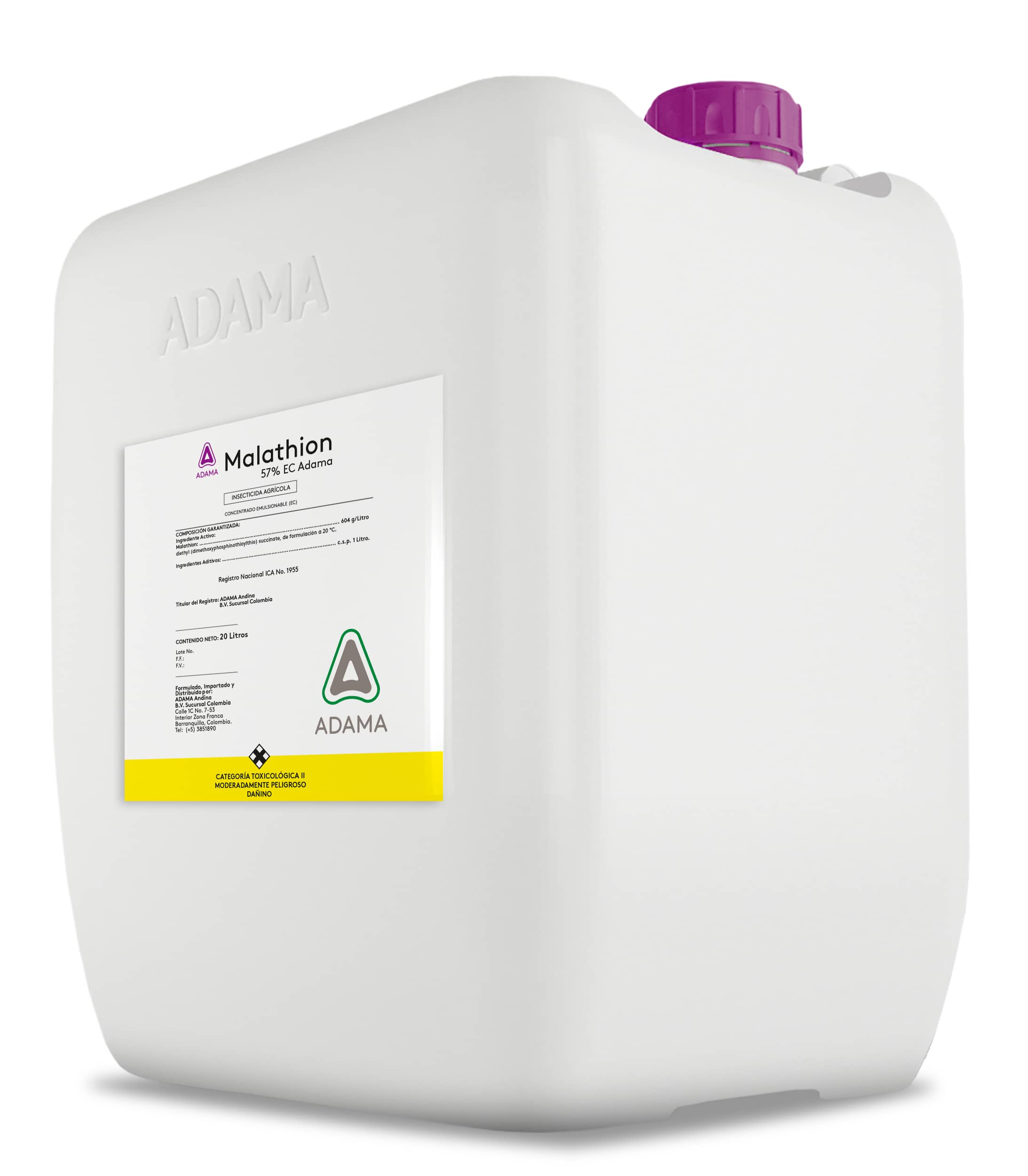 Insecticida Malathion® 57 % x 20 Lt - Adama | Croper