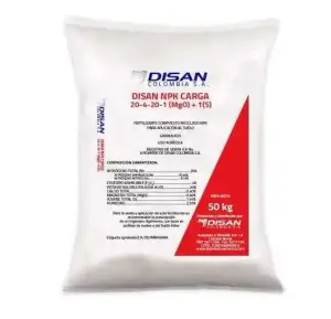 Fertilizante Disan 20-4-20 50Kg | NPK para Café