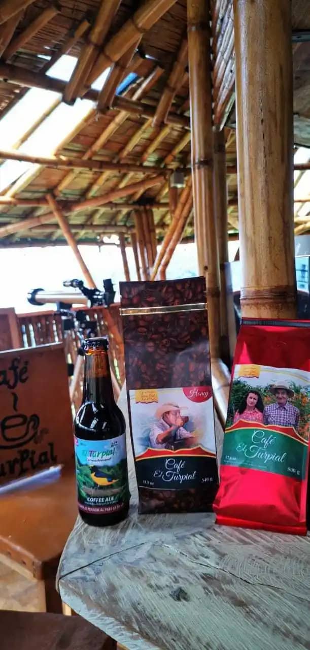 Cerveza artesanal de Café El Turpial Notas Café y Chocolate