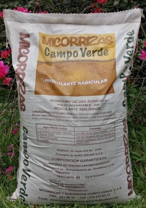 Fertilizante Micorrizas x 40 Kg - Campoverde