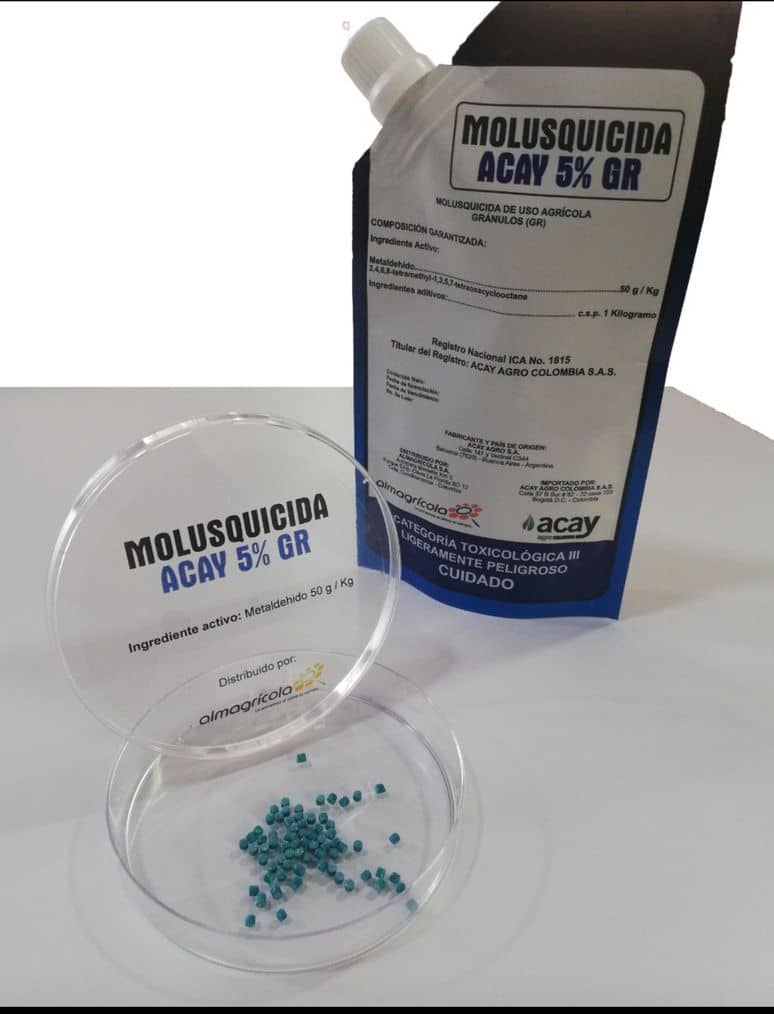Molusquicida Acay 5% Bolsa x 1 KG | Control Efectivo de Plagas