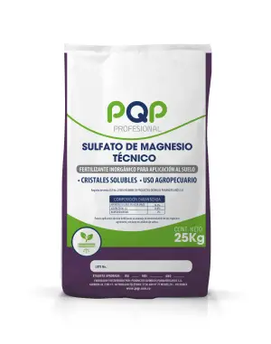 Sulfato de Magnesio Técnico | Fuente de Magnesio Agrícola