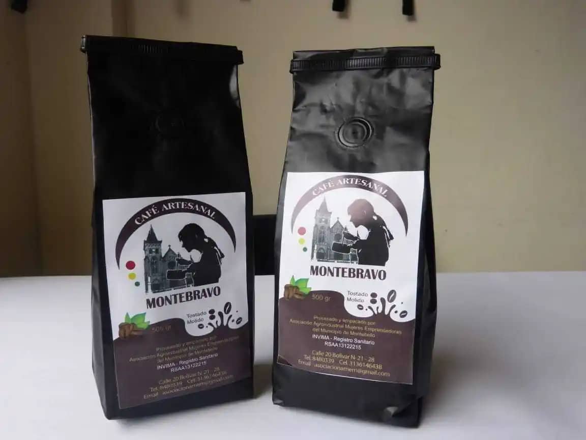 Café Asociación Mujeres emprendedoras de Montebello X 250 Gr