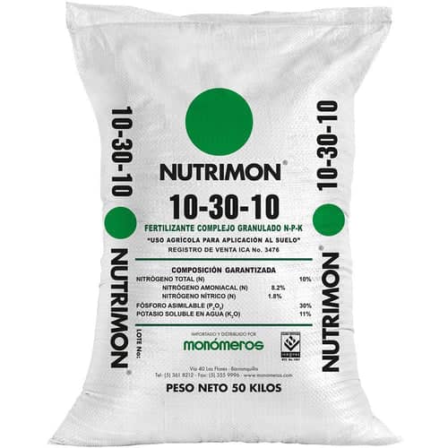 Fertilizante 10-30-10 x 50 Kg – Nutrimon agrícola