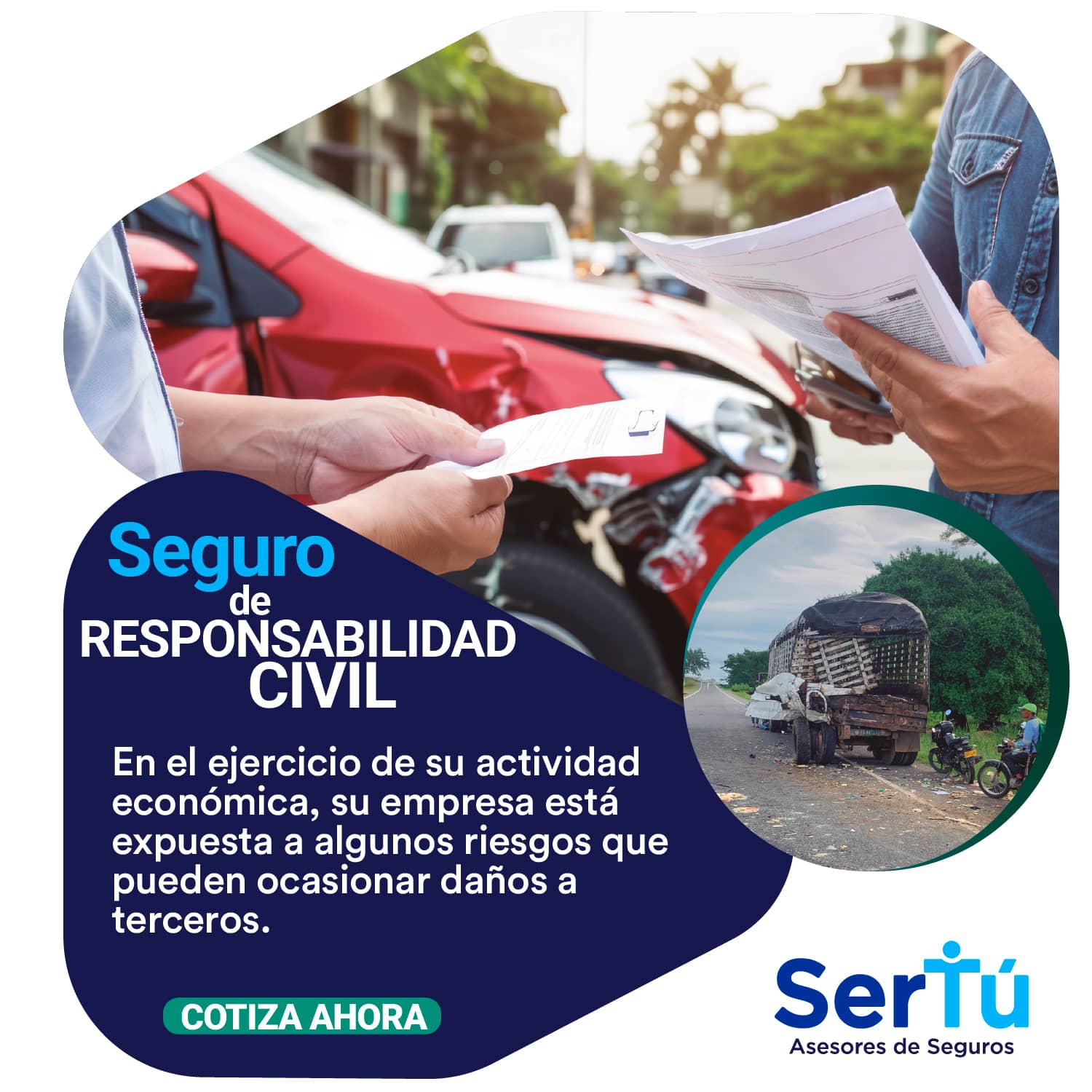 Seguro Responsabilidad Civil daños a Terceros