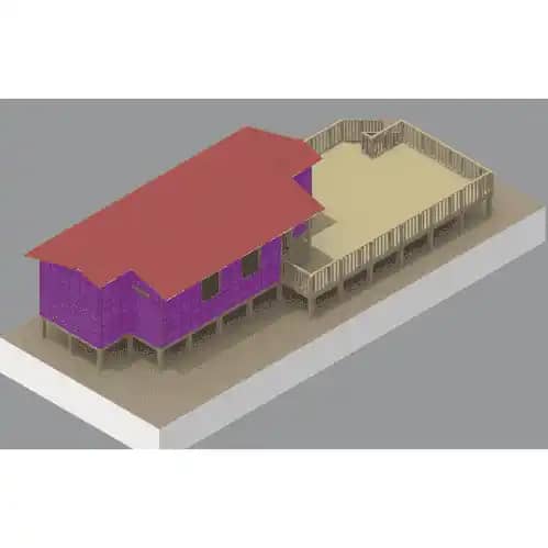 Casa Centro + Deck 86 m2