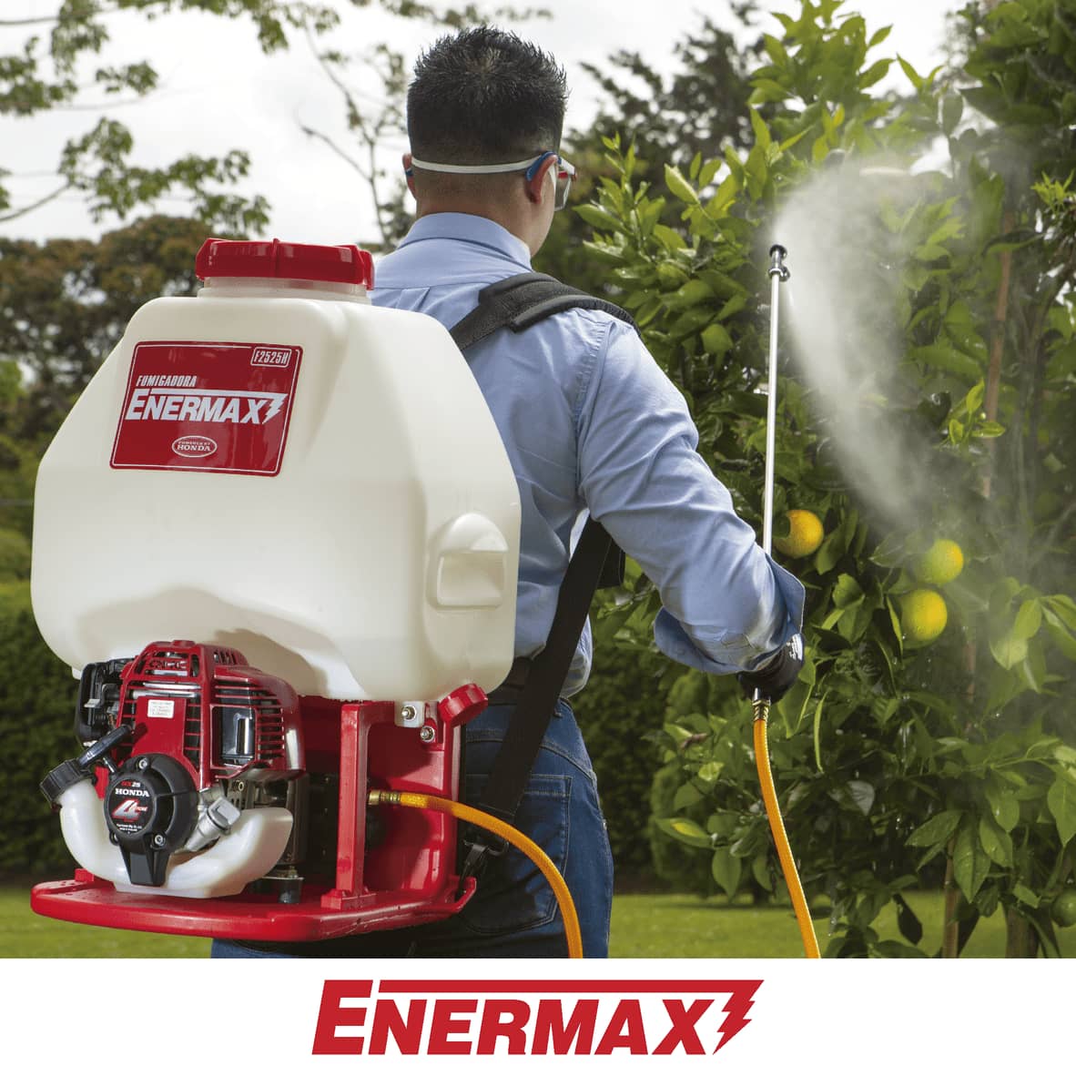 Fumigadora de Espalda Enermax F2525H de 25 Lt