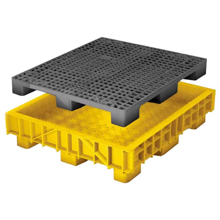 Estiba Antiderrame para 4 Tambores - Resistente y Segura