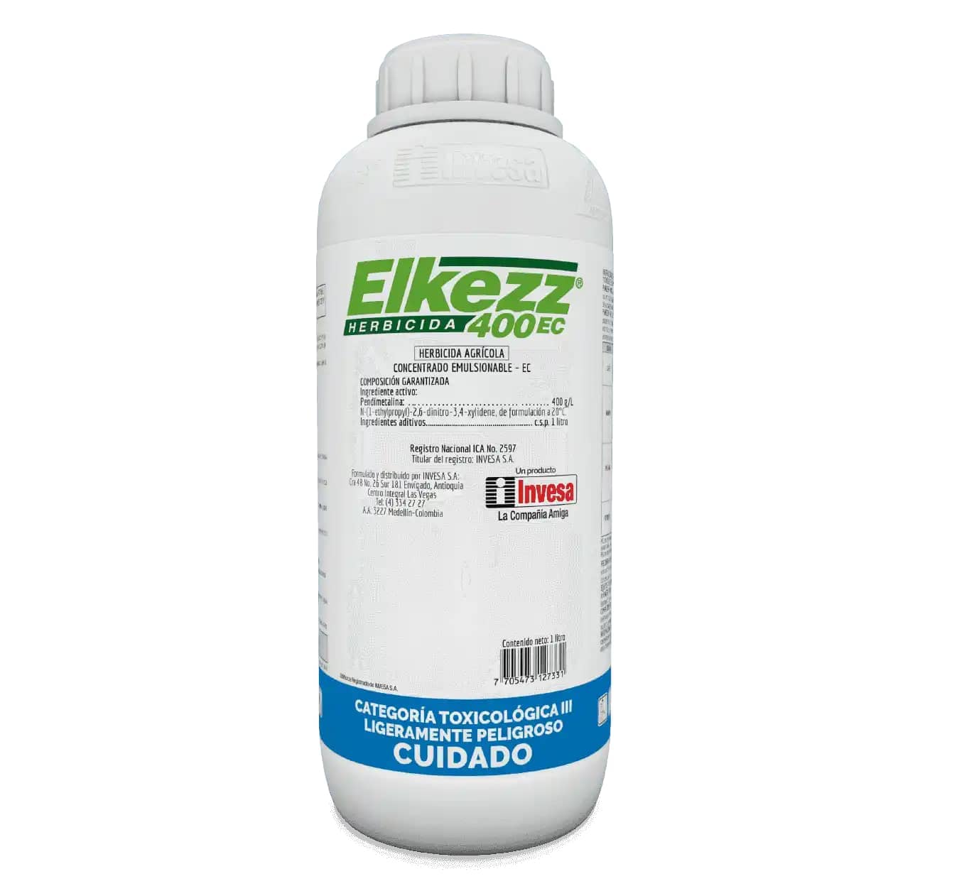 Herbicida Elkezz 400 EC 1L – Sistémico para arroz