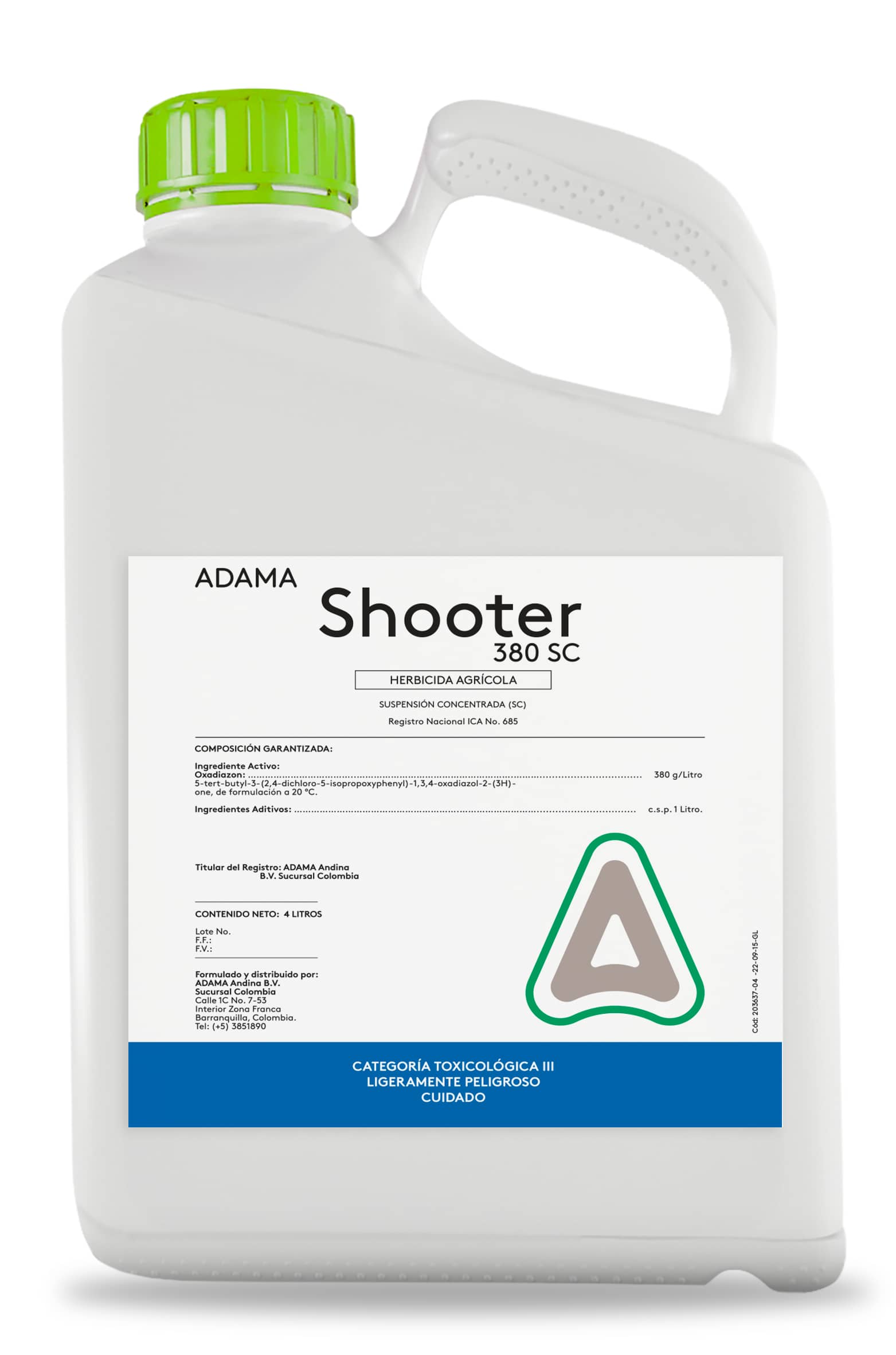 Herbicida Shooter® 380 SC x 4 Lt - Adama | Croper
