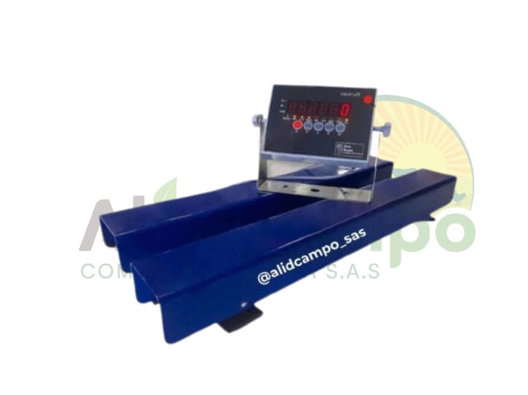 Báscula ganadera portátil