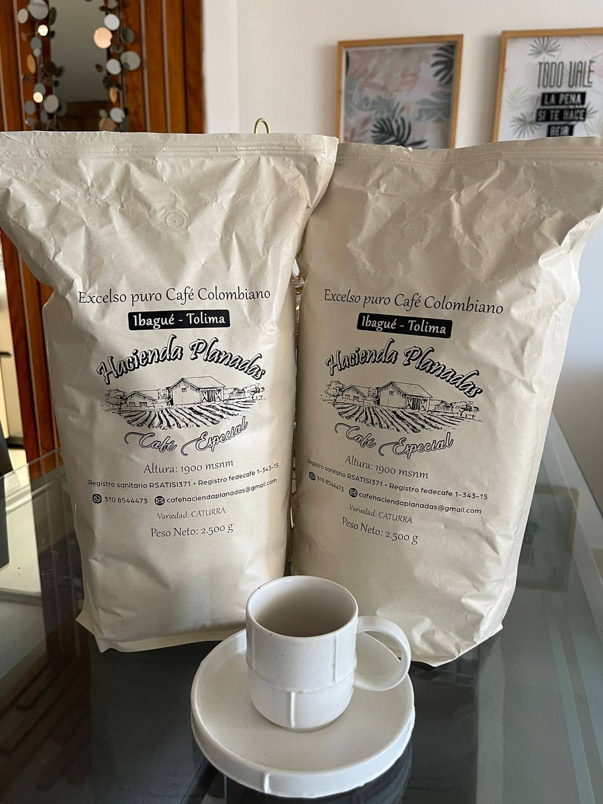 Café Hacienda Planadas x 2.500 Gr