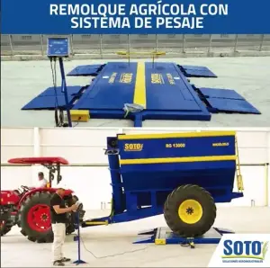 Remolque Agrícola con Pesaje | Control de carga exacto