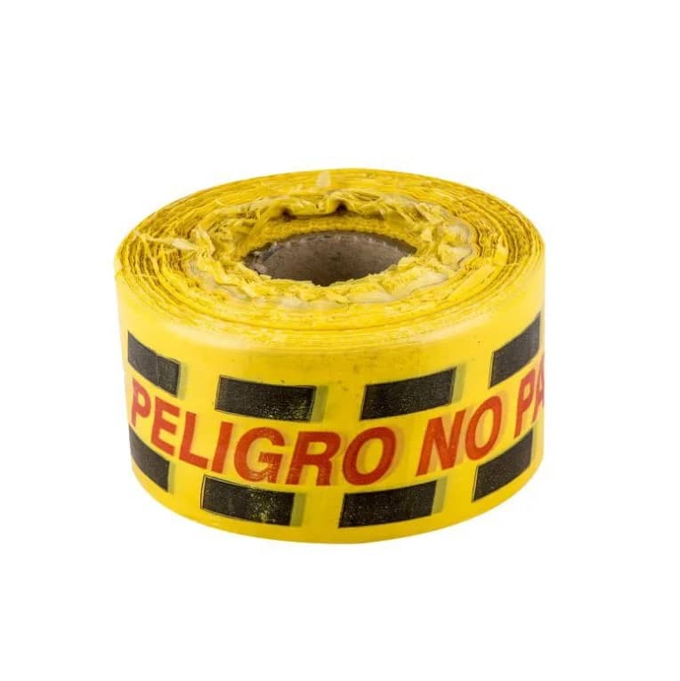 Rollo Cinta Peligro No Pase 9 cm x 400 mt | Croper