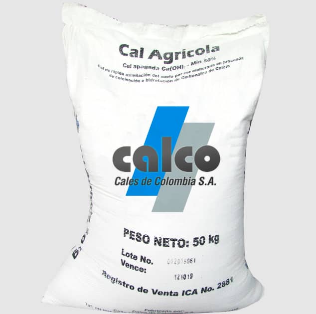 Enmienda Cal Agrícola x 50 KG - Cales de Colombia S.A | Croper