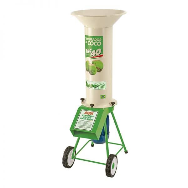 Triturador de Cocos con Motor Eléctrico
