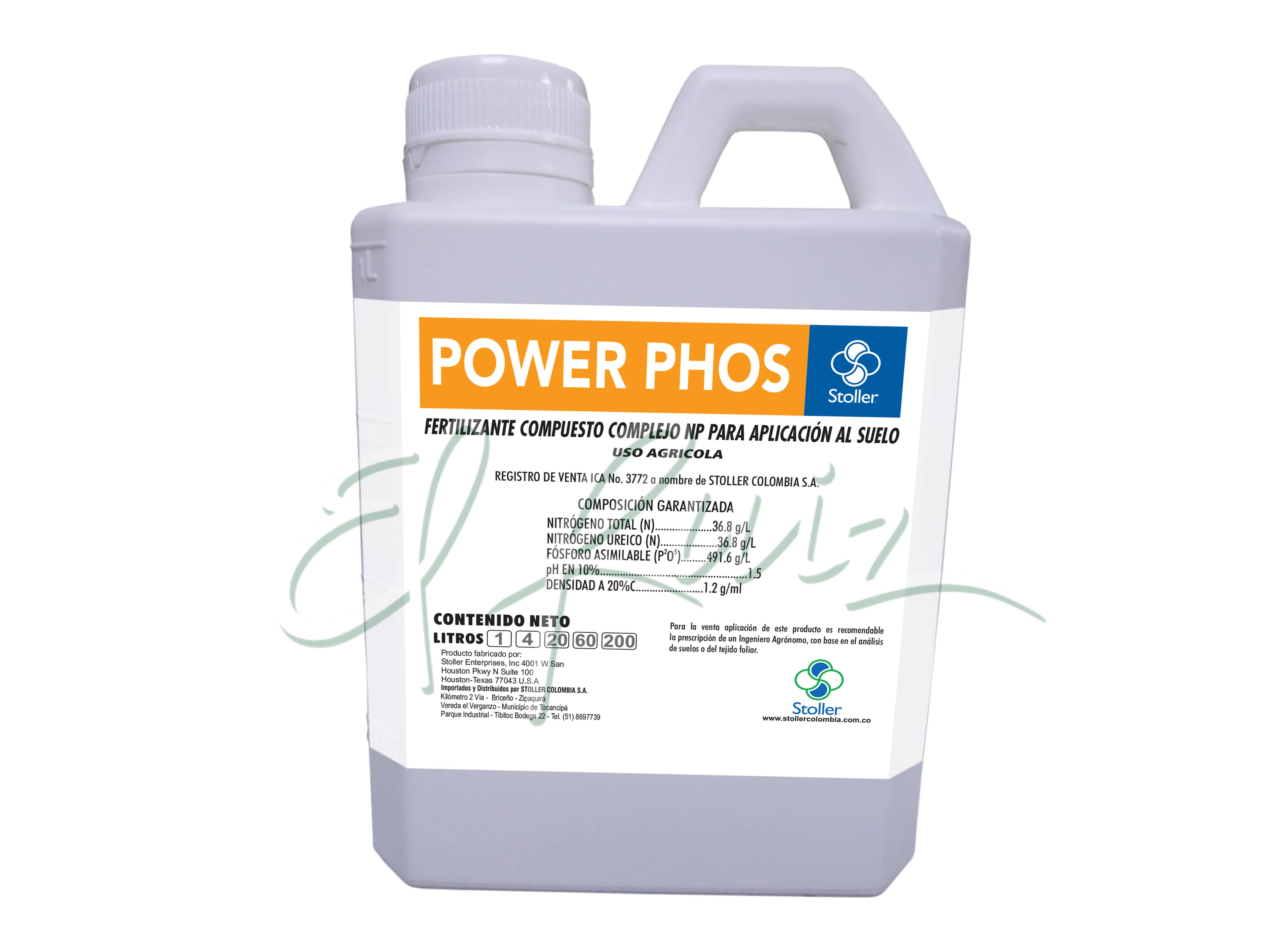 Power Phos 1L Stoller: fósforo de alta disponibilidad