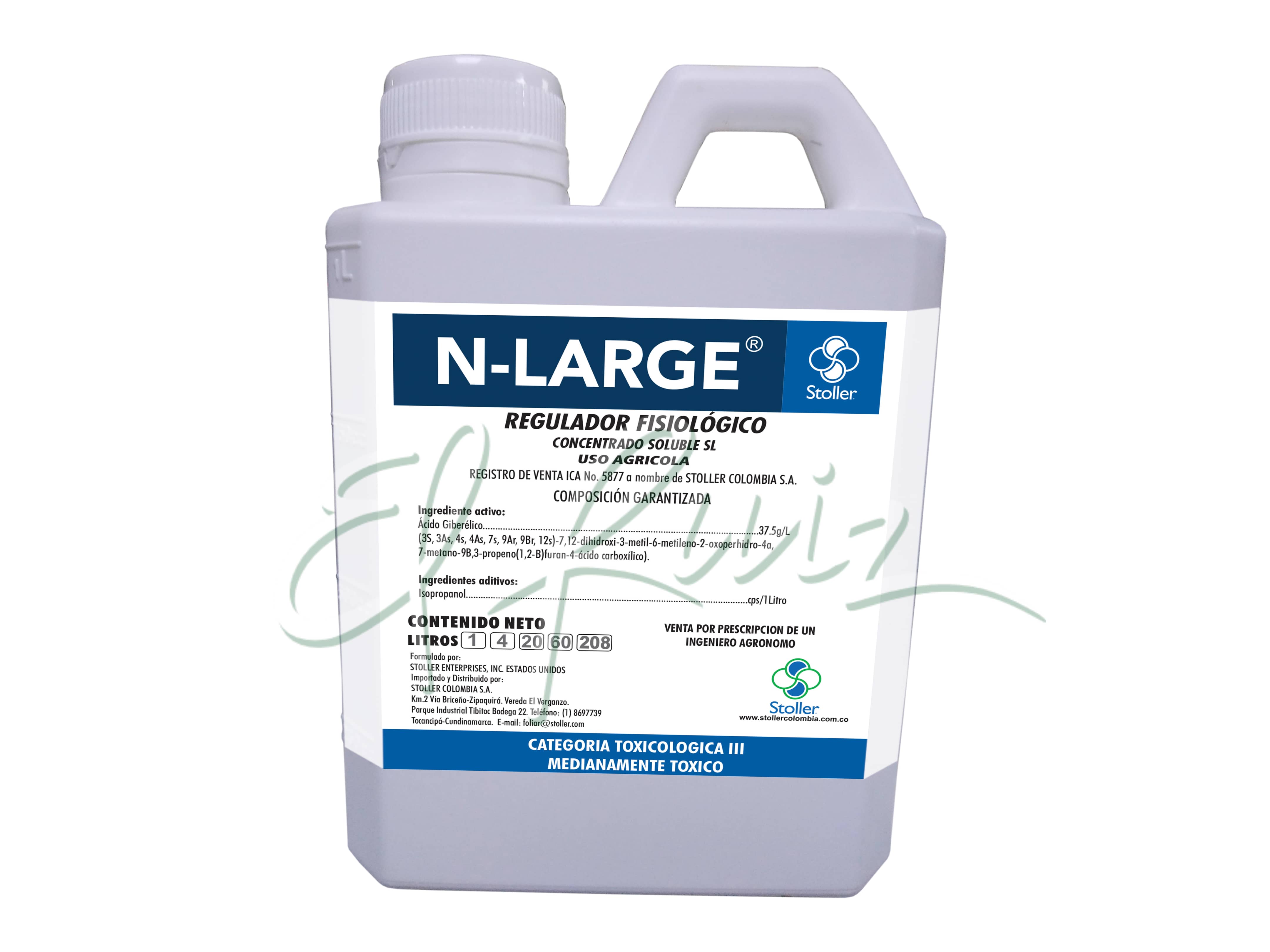 N Large 1L Stoller: regulador de crecimiento vegetal