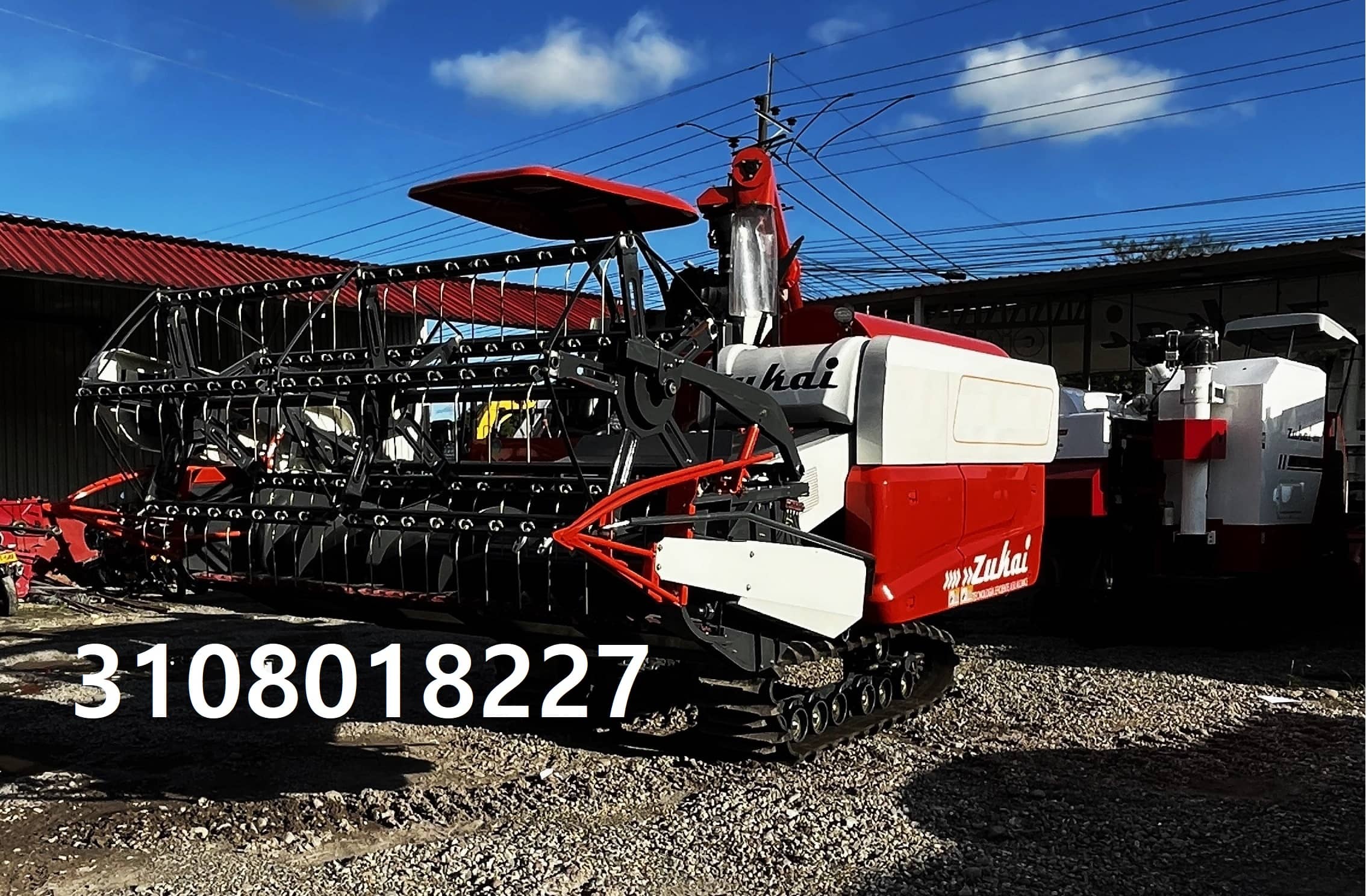 COSECHADORA PARA ARROZ