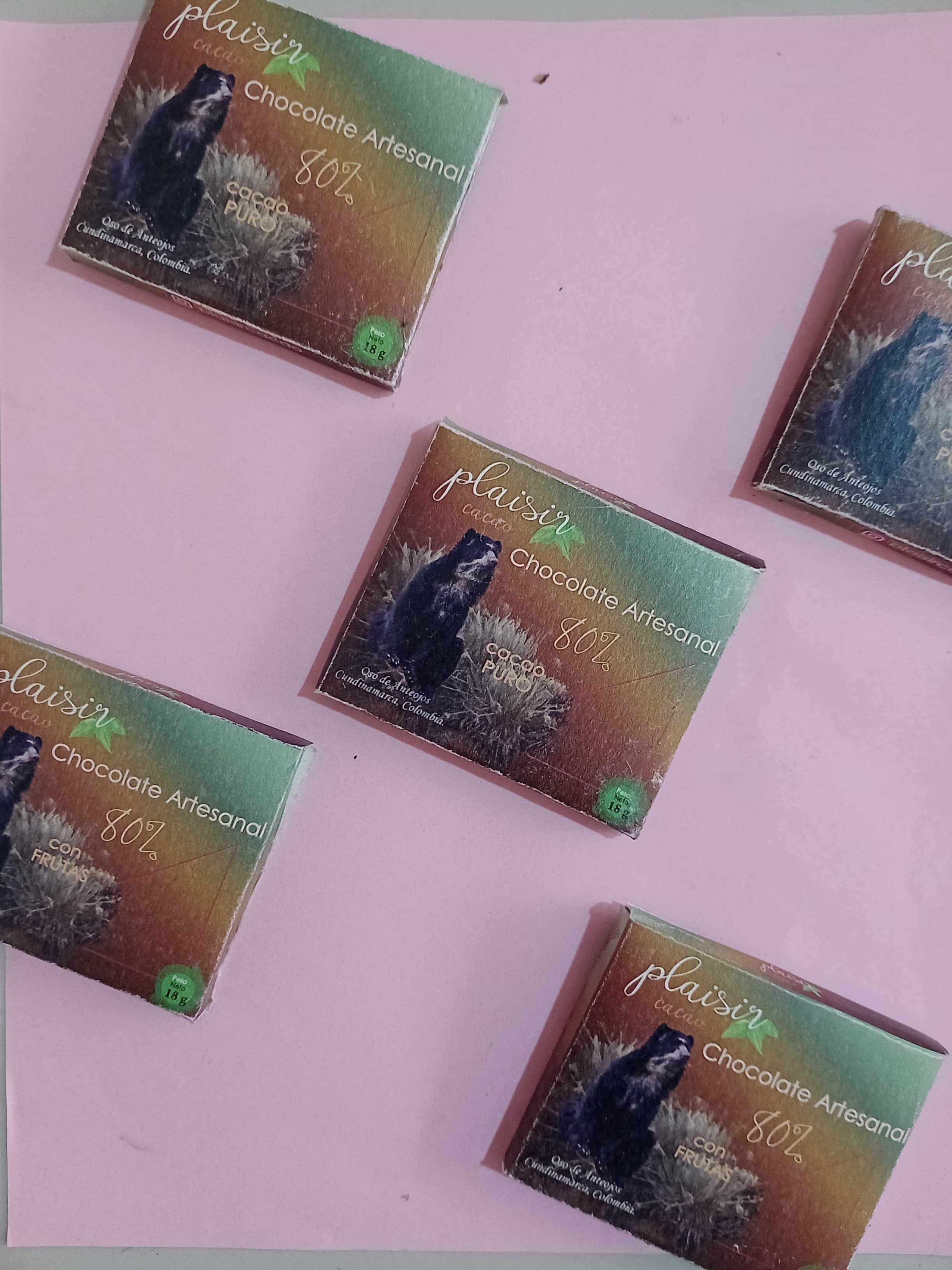 Chocolate orgánico con panela