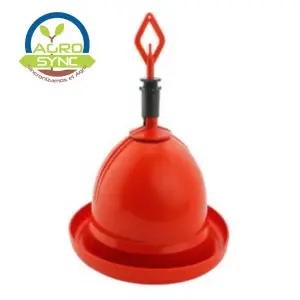 Bebedero automático para aves con válvula | Durable y Seguro