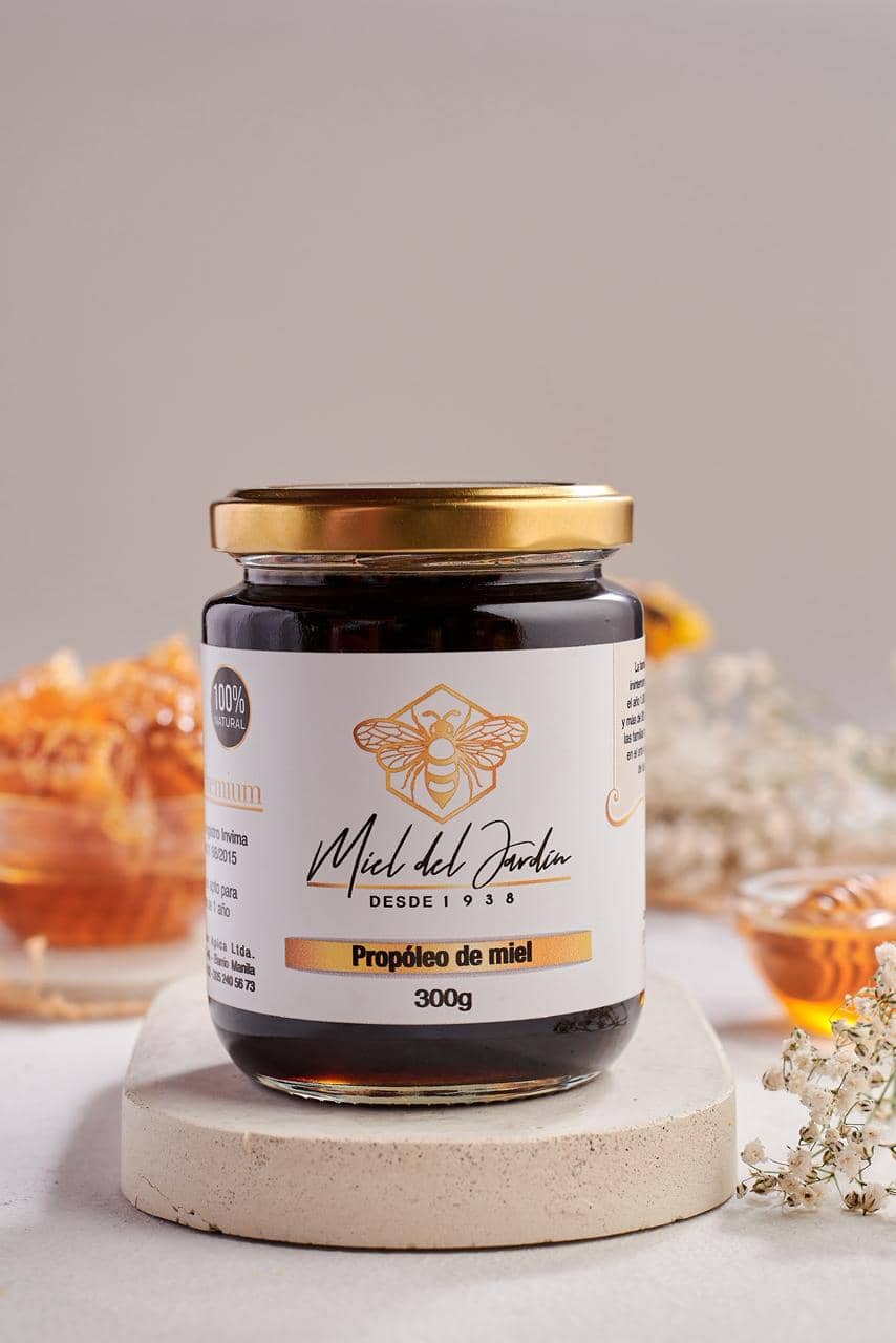 Propóleo Natural 300 g Miel del Jardín | Producto Apícola Colombiano
