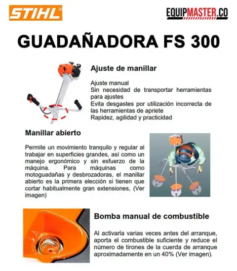 Desbrozadora FS-300 Stihl – GRUPODONPEDRO