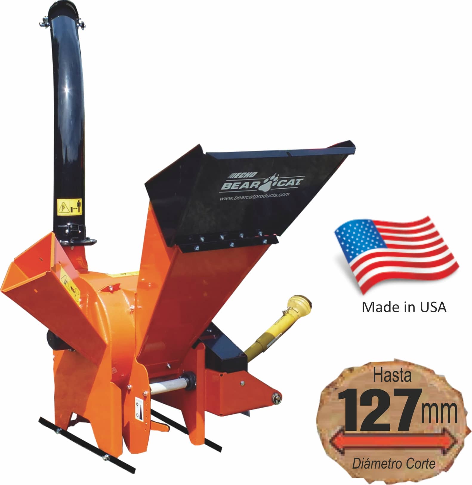 Chipeadora SC5540B Bear Cat Alto Rendimiento