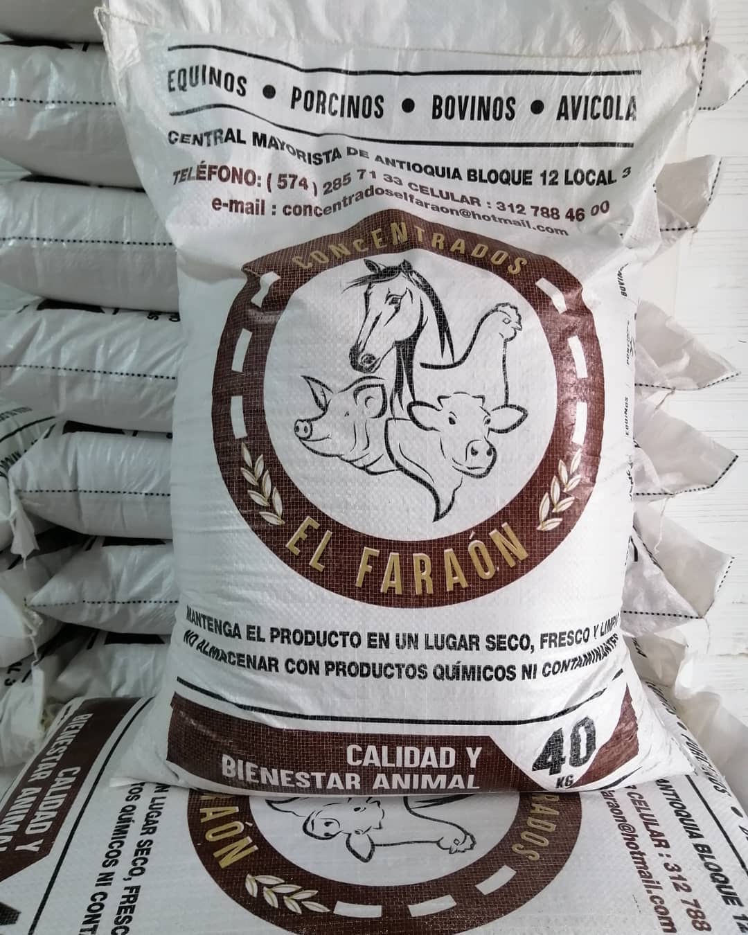 Alimento para equinos x 40 kg - Faraón