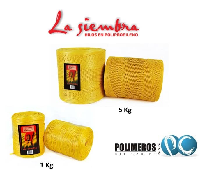 Hilo Polipropileno Siembra 12x1 750m | Resistencia agrícola