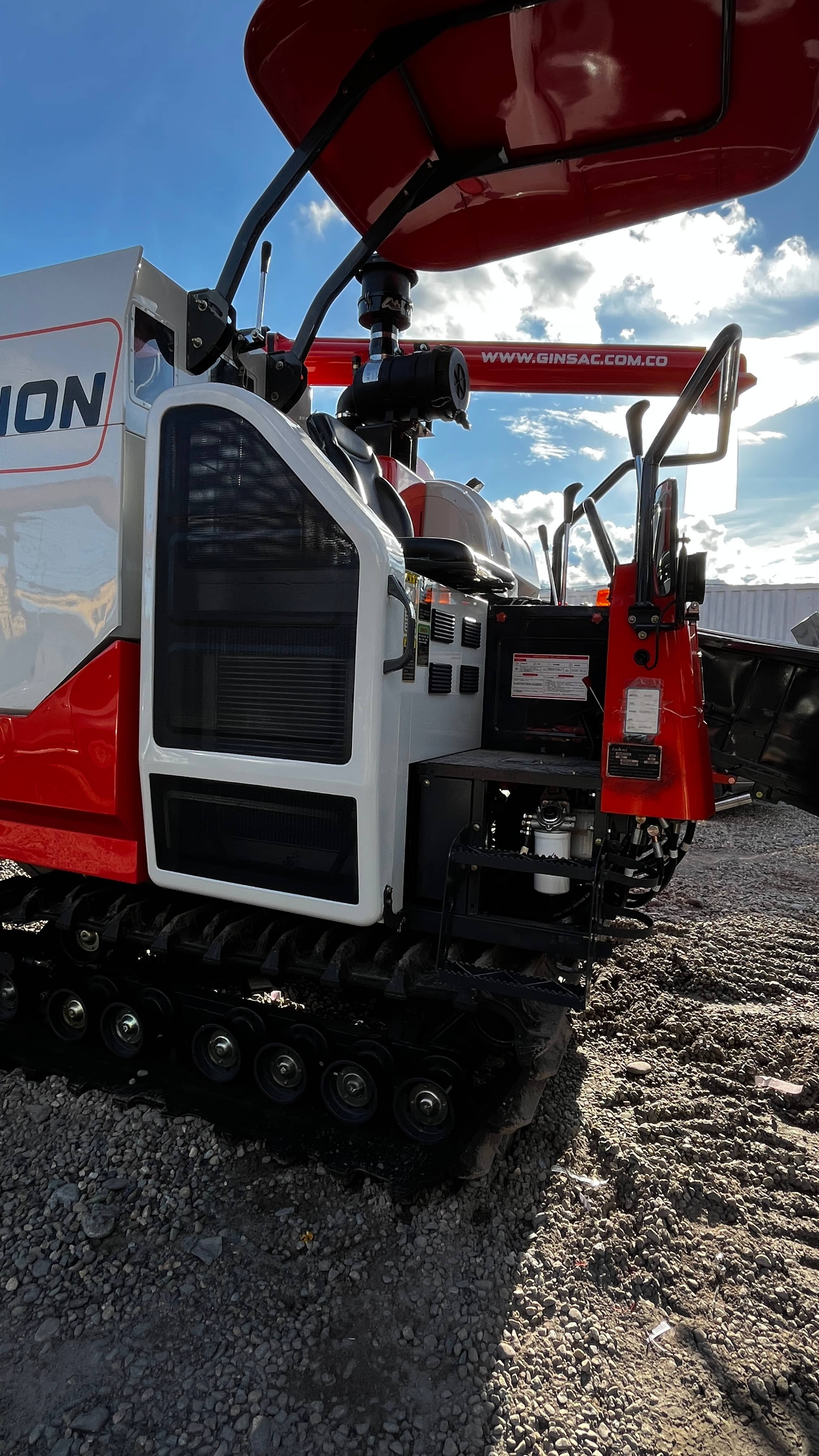 COSECHADORA PARA ARROZ