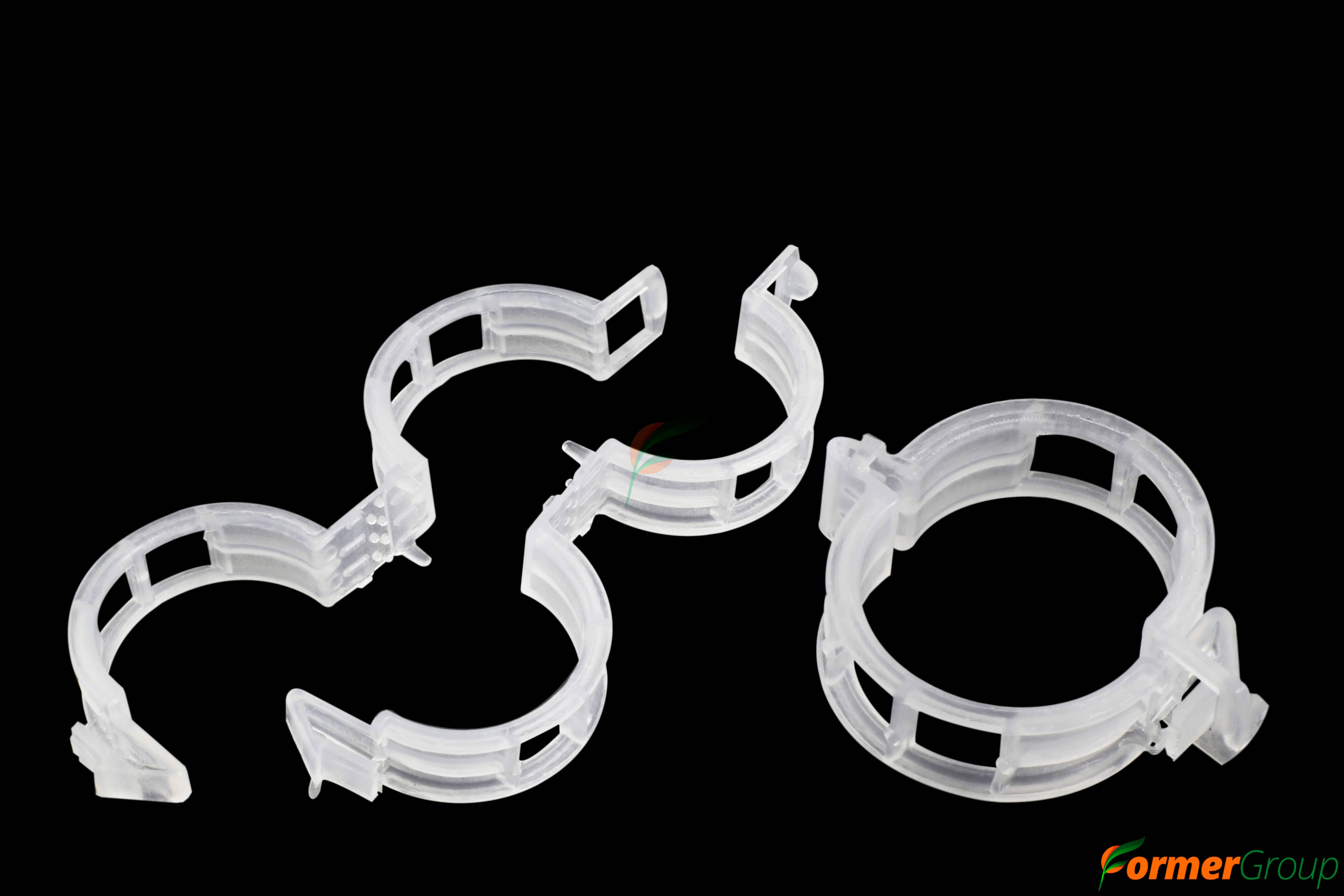 Clips soporte plantas: fijación segura