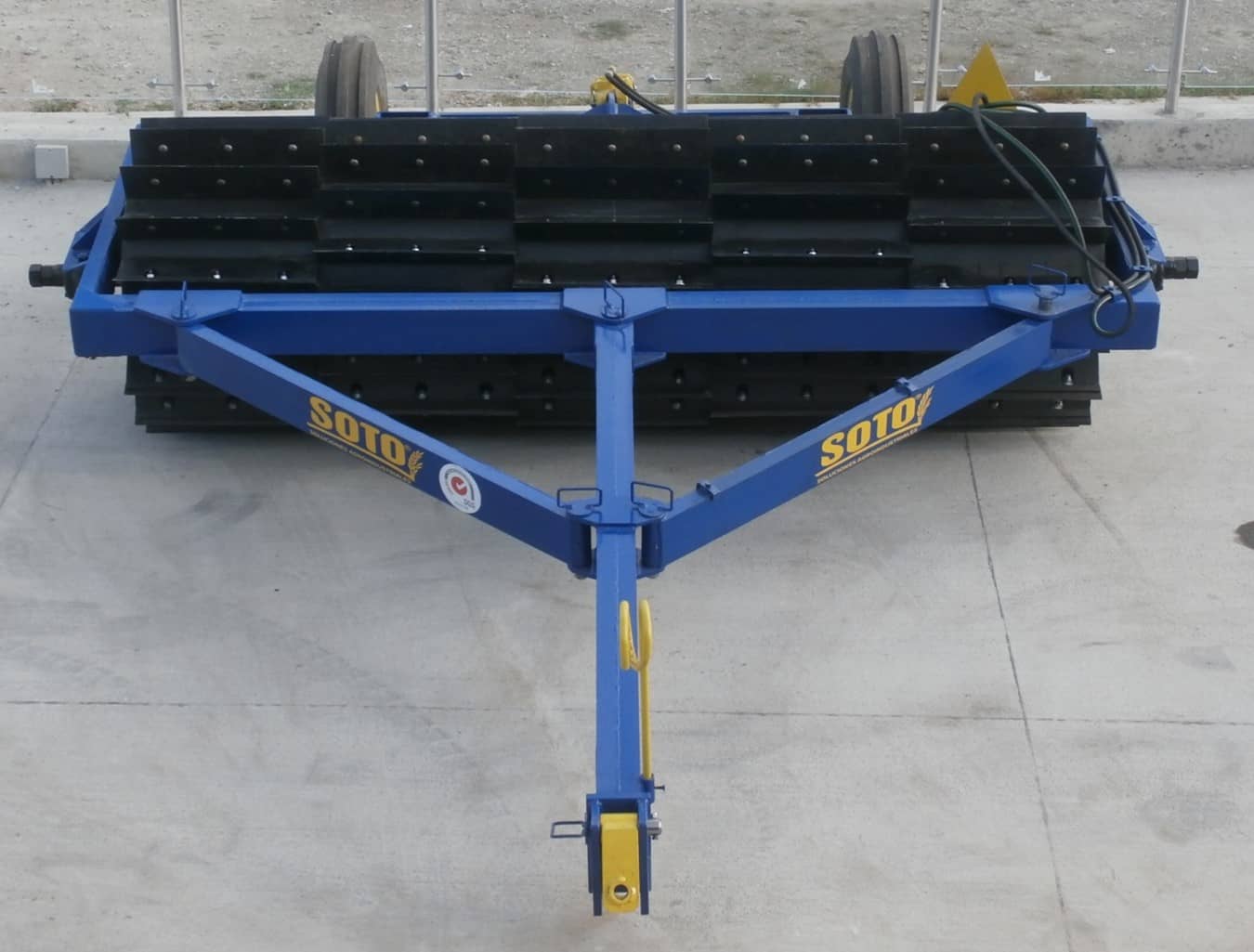 Rolo Arrocero Agrícola | Compactación de Suelo y Mejora de Arroz