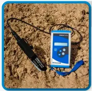Medidor Electrónico HidroFarm para Agricultura y Riego