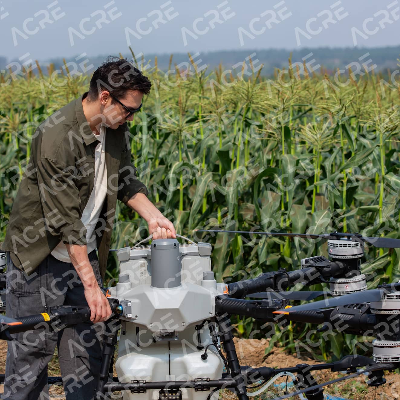 Combo Agrícola DJI AGRAS T100 | Dron + Generador