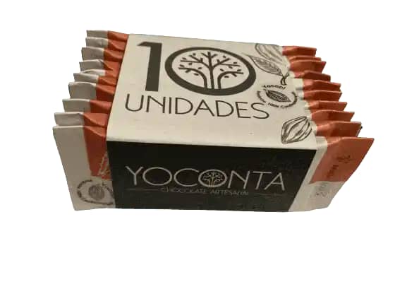 Chocolate al 60% con uchuva deshidratada x 10