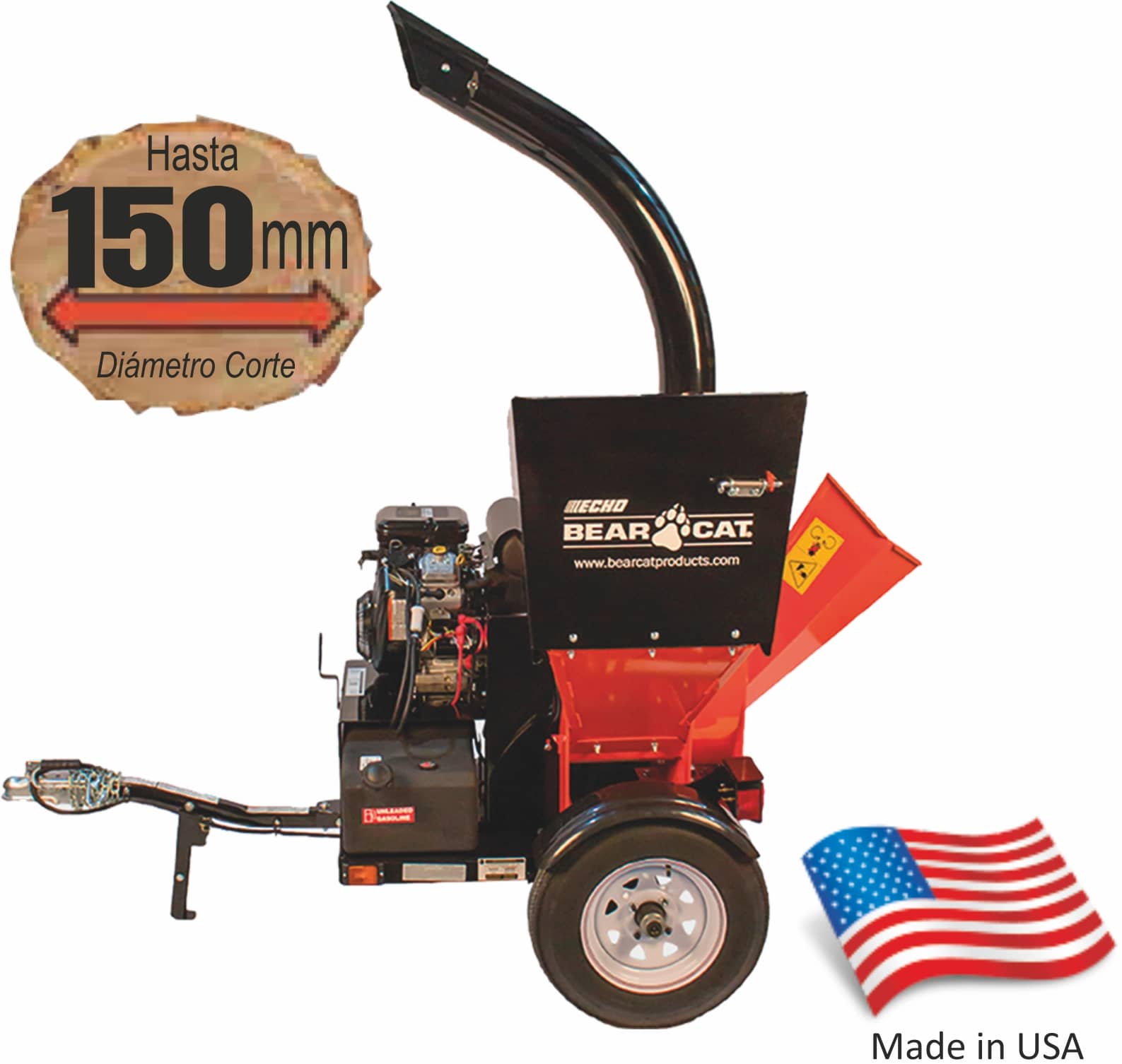 Chipeadora SC5627B Bear Cat Profesional