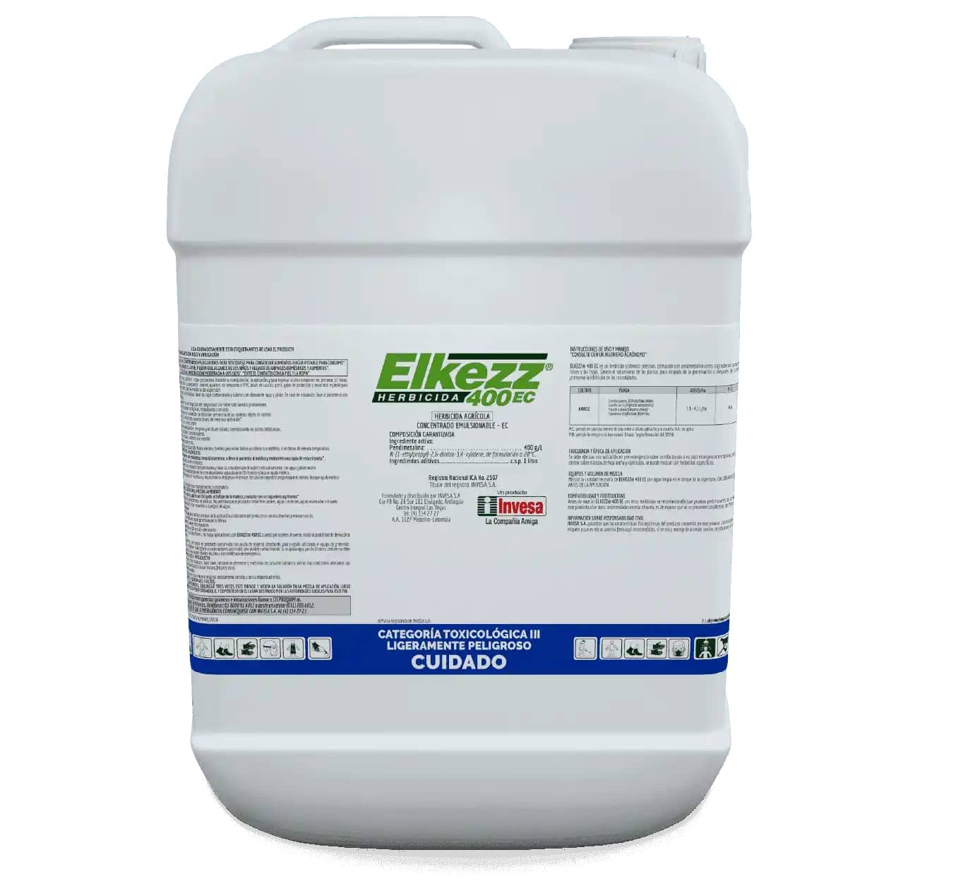 Herbicida Elkezz 400 EC 20L – preemergente y sistémico