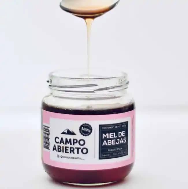 Venta de Miel Natural pura y cruda x 250 ml