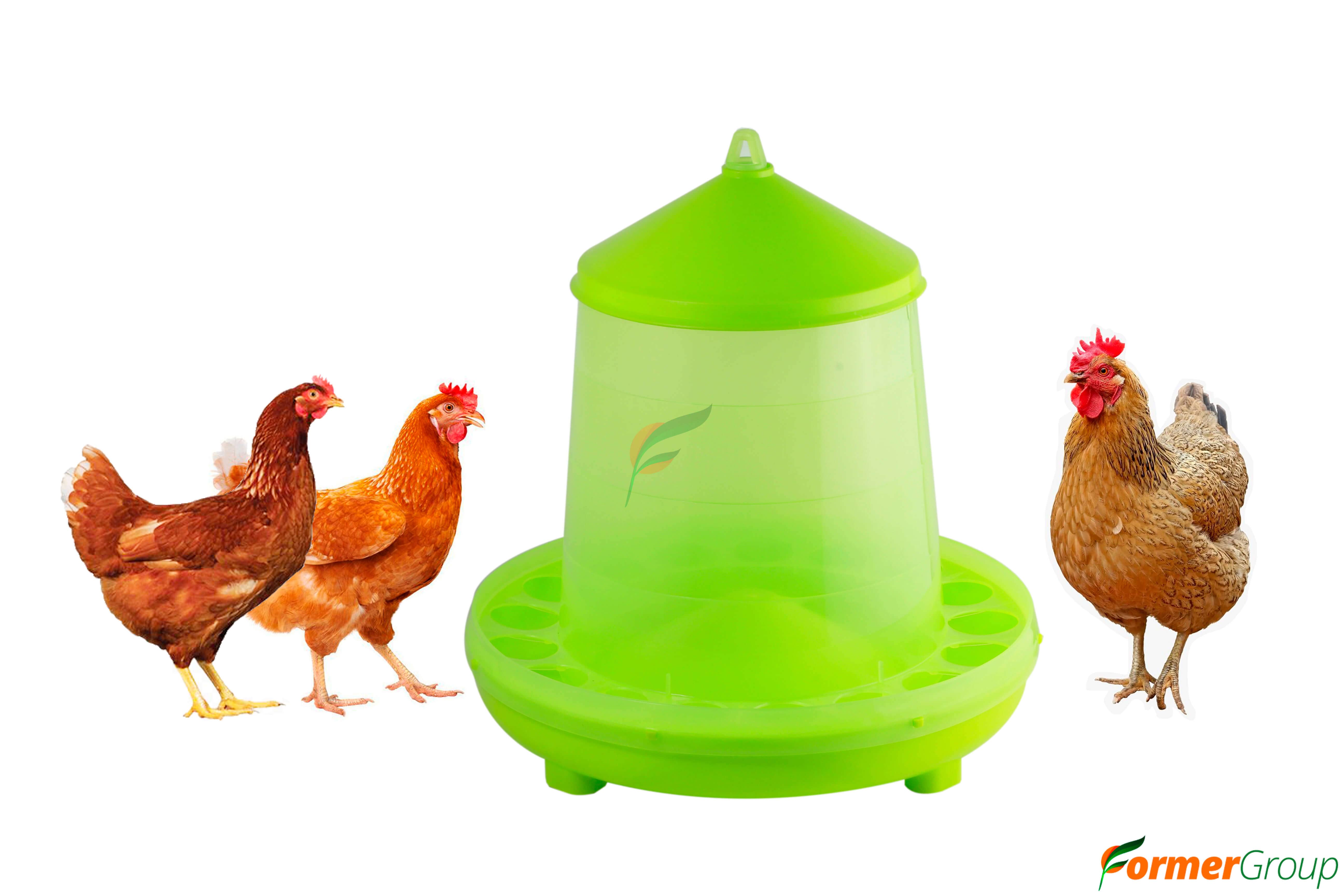 Comedero aves 4 kg: sin desperdicio