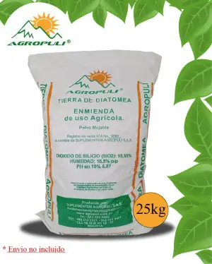 Acondicionador de Suelo Tierra de Diatomeas x 25 Kg