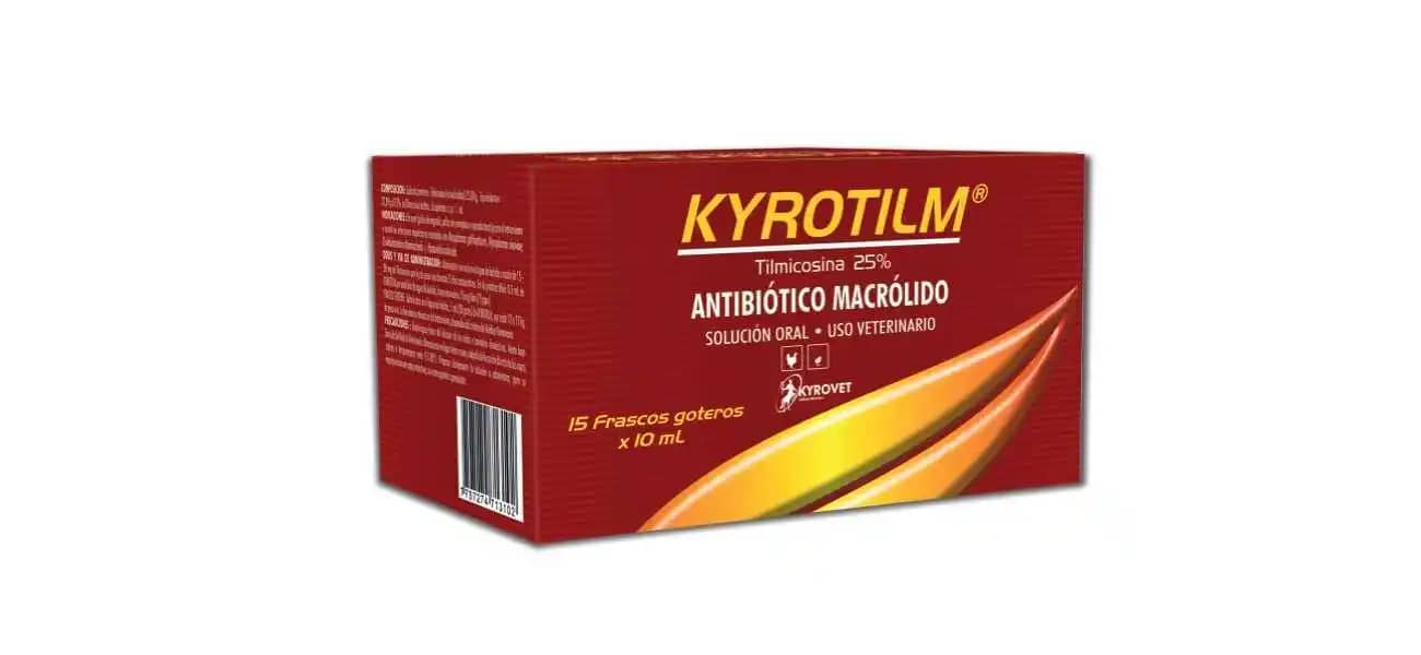 Antibiótico Kyrotilm FCO x 10ML
