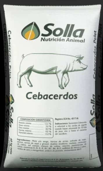 Alimento Ceba Cerdos Peletizado x 40 Kg | Croper
